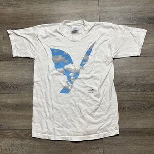 Vintage 90s Rene Magritte The Great Family 1992 T-shirt Screen Stars White